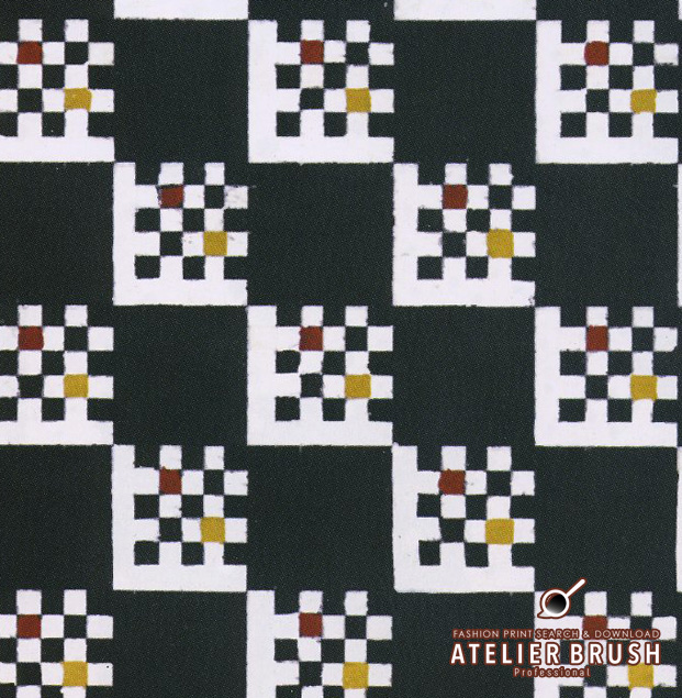 textile design checkerboard pattern