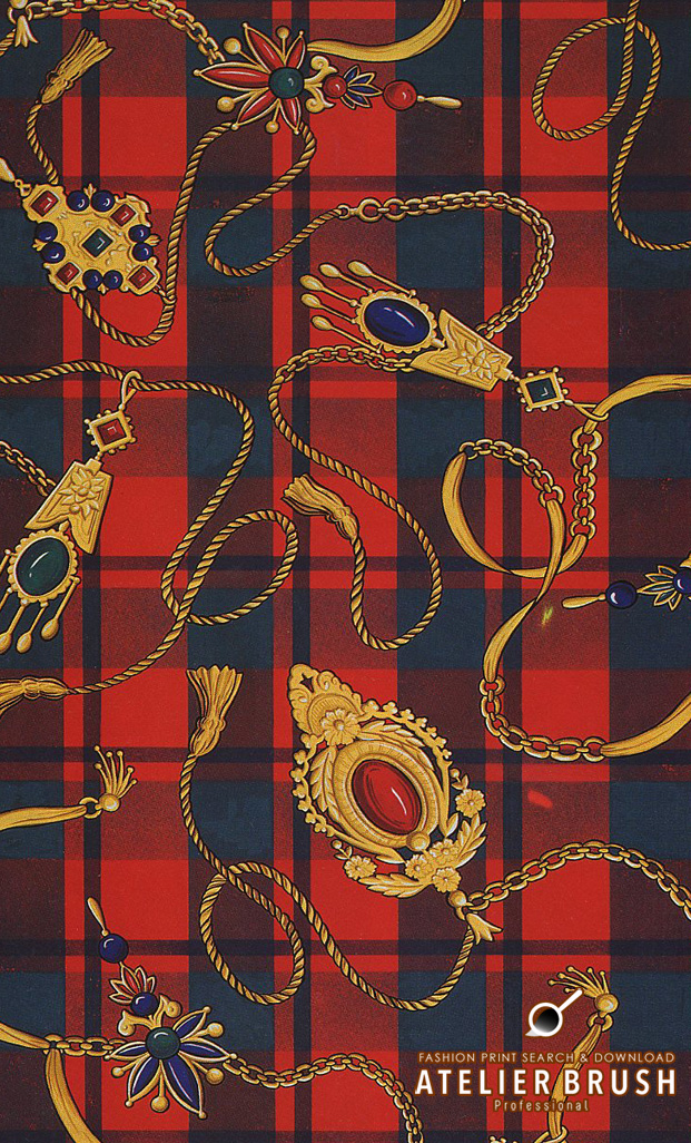 textile design hermes pattern