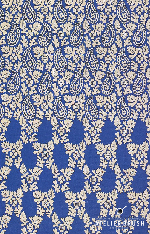 textile design paisley pattern