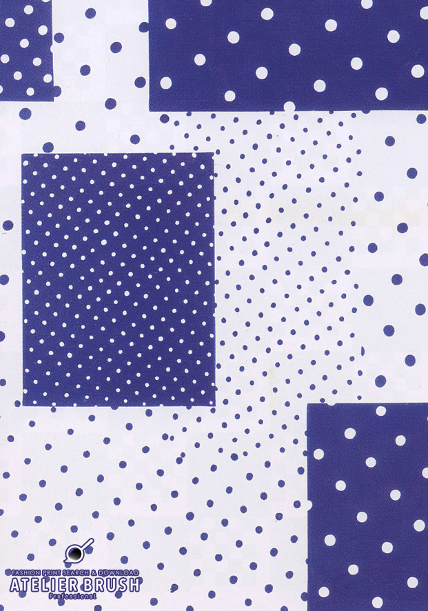 textile design polka dots pattern