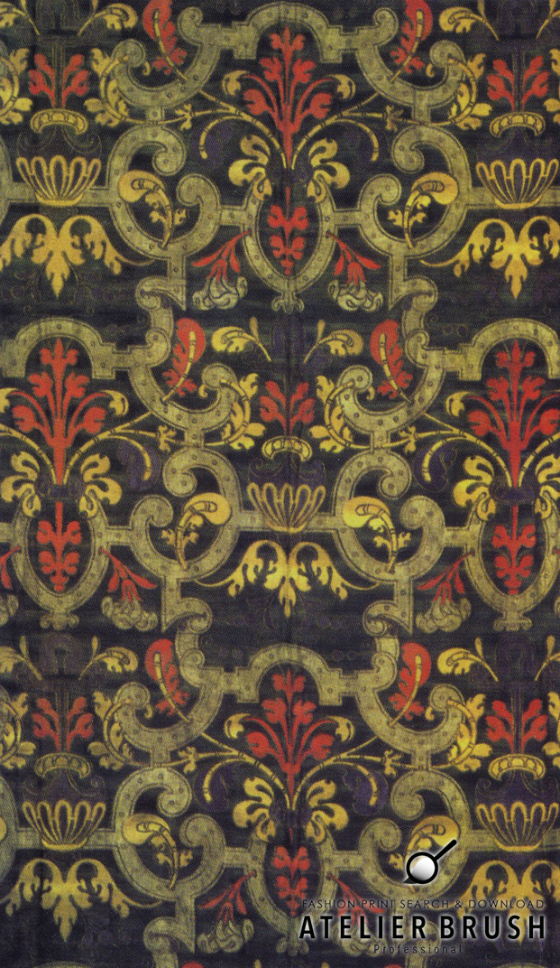 textile design renaissance Look