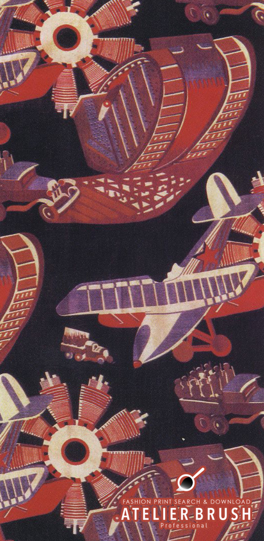 textile design russian constructivist pattern